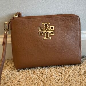 Tory Burch Leather Clutch/Wristlet